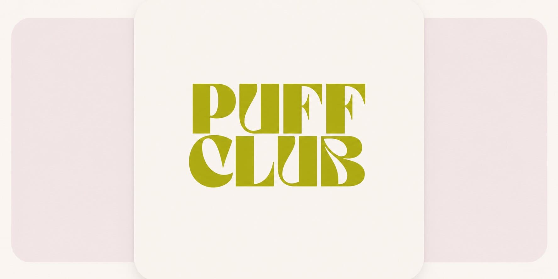 Puff Club logo on a white background representing the cannabis community platform.