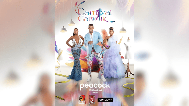 "Caribbean series 'Carnival Catwalk' makes history as first-ever show on NBC's Peacock, highlighting regional creativity."