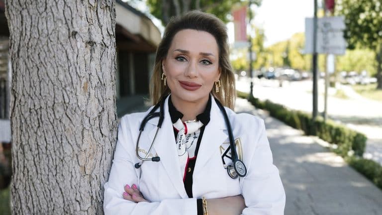 Dr. Katayoun Motlagh, a compassionate physician in Lancaster, CA, blending family care and aesthetic treatments for holistic wellness.