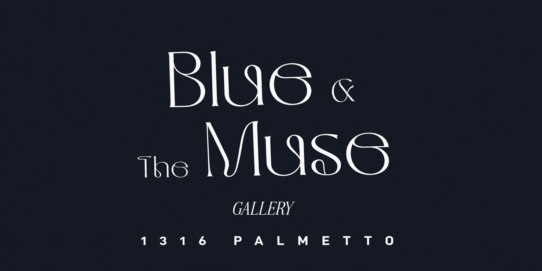 Grand opening blue & the muse gallery