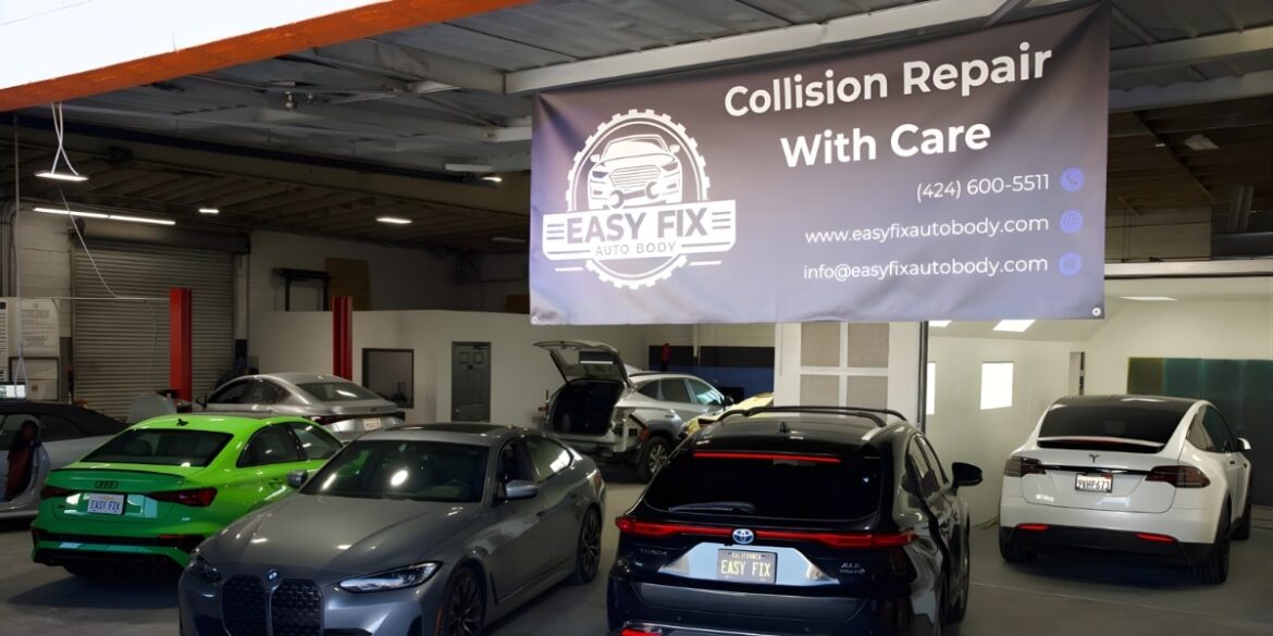 Easy Fix Auto Body shop with a focus on quality collision repair, customer care, and transparent, stress-free service.